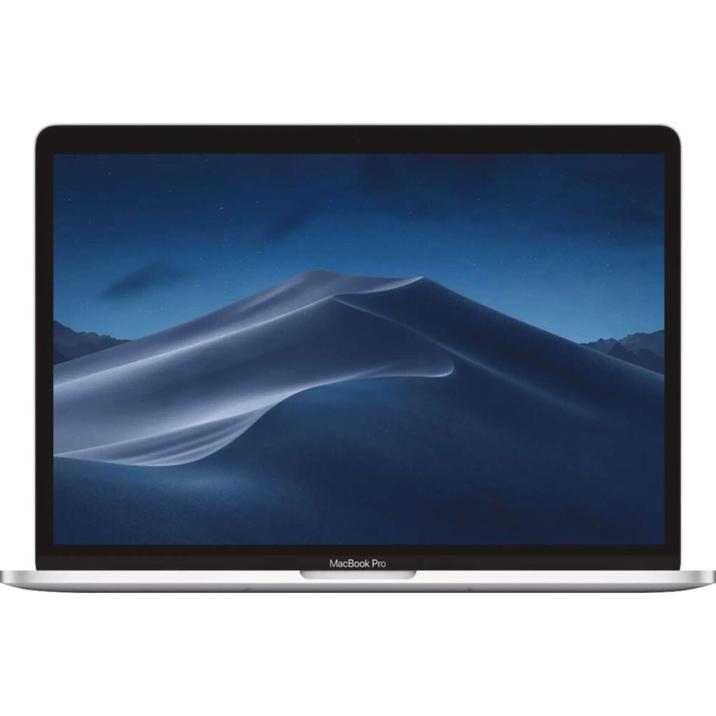 front-view-of-refurbished-macbook-pro-13-display-intel-core-i5-8-gb-memory-256gb-flash-storage-space-gray
