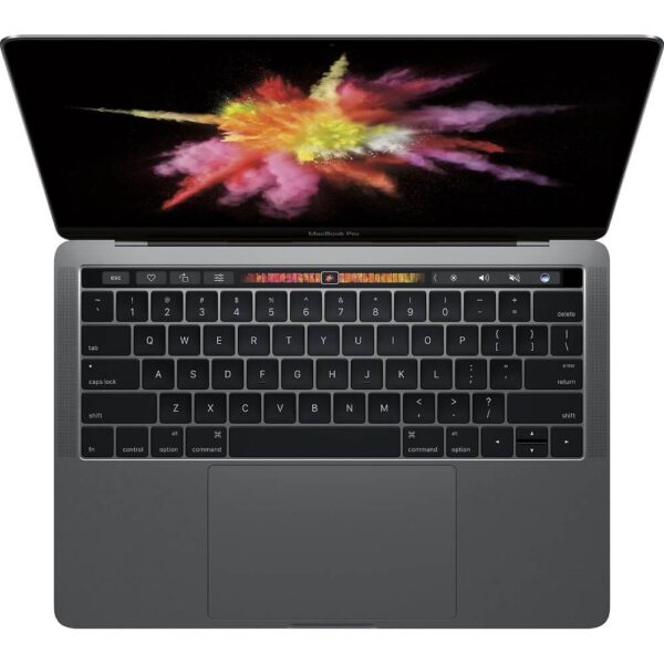 top-down-view-of-apple-refurbished-macbook-pro-with-touch-bar-13-display-intel-core-i5-8-gb-memory-256gb-flash-storage-space-gray top-down-view-of-apple-refurbished-macbook-pro-with-touch-bar-13-display-intel-core-i5-8-gb-memory-256gb-flash-storage-space-gray
