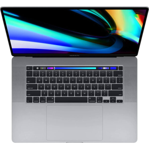 top-down-view-of-refurbished-macbook-pro-16-display-intel-core-i9-16gb-memory-amd-radeon-pro-5500m-1tb-ssd-space-gray top-down-view-of-refurbished-macbook-pro-16-display-intel-core-i9-16gb-memory-amd-radeon-pro-5500m-1tb-ssd-space-gray